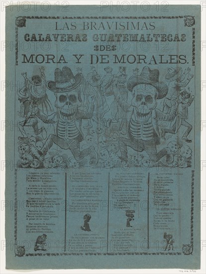 The very brave [Guatemalan] skeletons of Mora and of Morales, 1907.