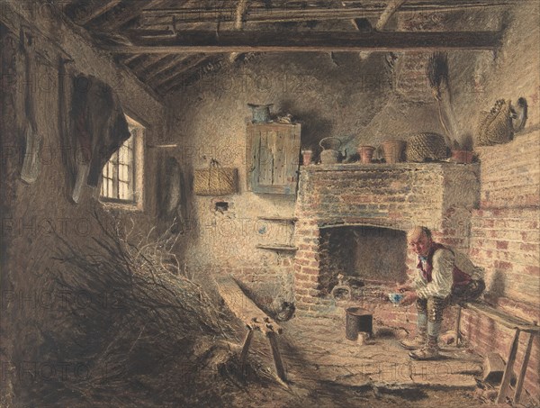 The Woodcutter's Breakfast (The Faggot Gatherer's Meal), ca. 1832-34 (?).