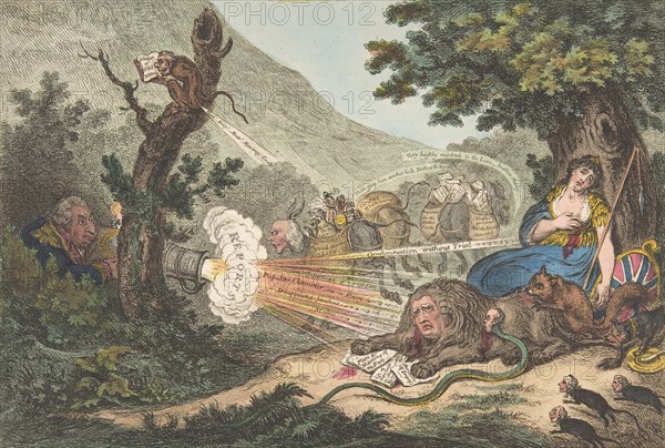 The Wounded Lion, July 16, 1805.