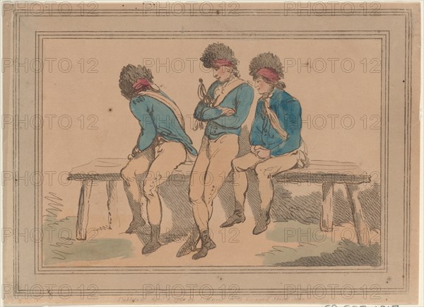 Three Volunteers, 1798.