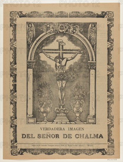 True Image of the Lord of Chalma, Christ crucified, ca. 1903.