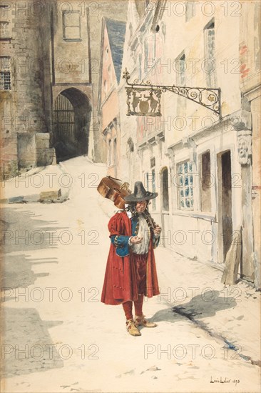 Wandering Minstrel; Old Nuremberg, 1843-84.