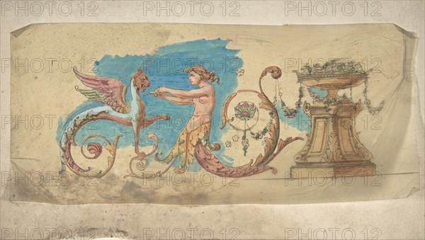 Grotesque Frieze, 19th century.