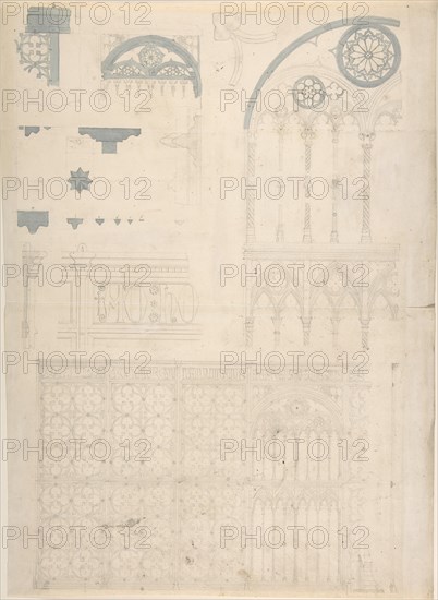 Tracery and Church Ornament, second half 19th century.