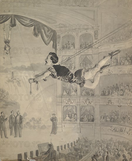 Trapeze Artist, late 19th century.