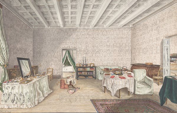 Design for interior, ca. 1830.