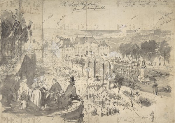 The Visit of Napoléon III to Boulogne-sur-Mer, 19th century.