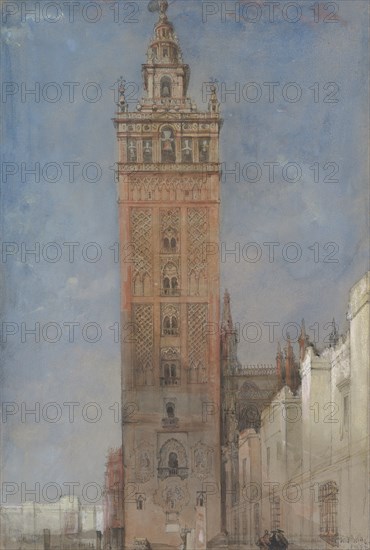 The Giralda, Seville, 1833.