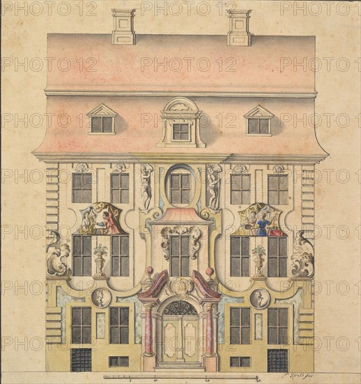 Architectural Design for a Façade, 1739-69.