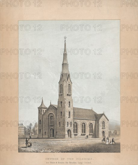 Church of the Pilgrims, Brooklyn, New York, 1844.