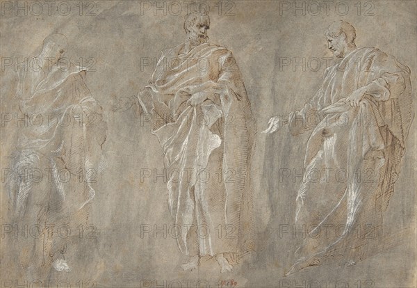 Three Standing Figures, 16th century.