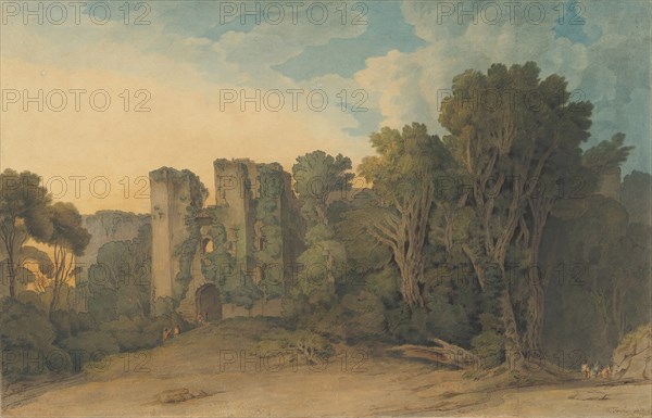 Berry Pomeroy Castle in the County of Devon, (?) 1775-1805.