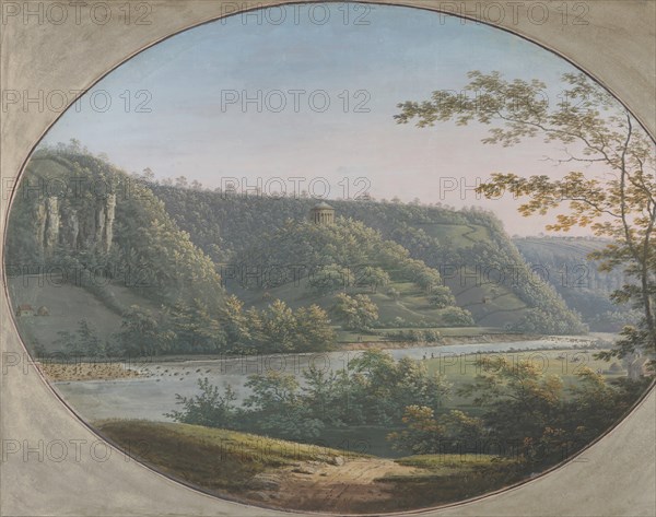 View of the Round Howe near Richmond, Yorkshire, England, 1788.