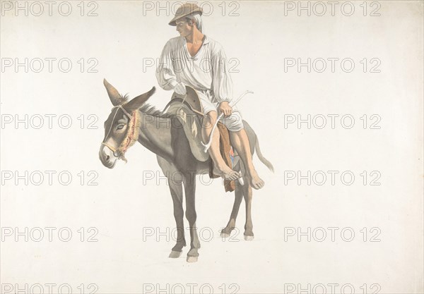 Peasant on a Donkey, ca. 1783-87.