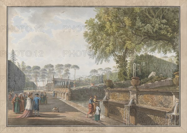 Villa Pamphili, ca. 1780.