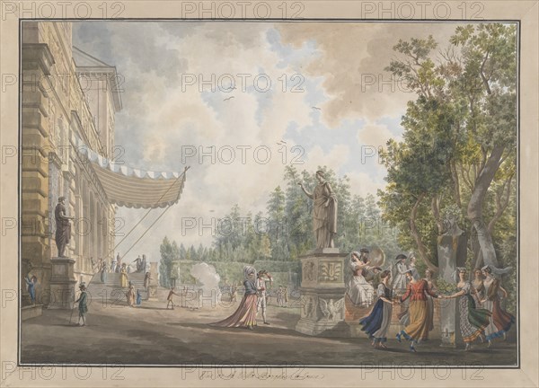 Villa Borghese, ca. 1780.