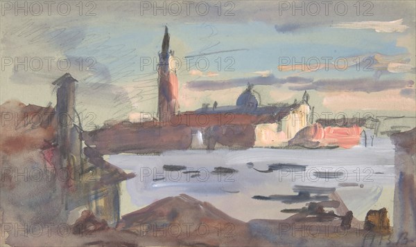 San Giorgio Maggiore, Venice, 1840-1906.