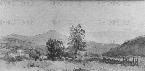 Three Views, No. 1: Mount Washington from Shelburn, New Hampshire, .