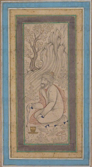 Man with Prayer Beads, mid-17th century.