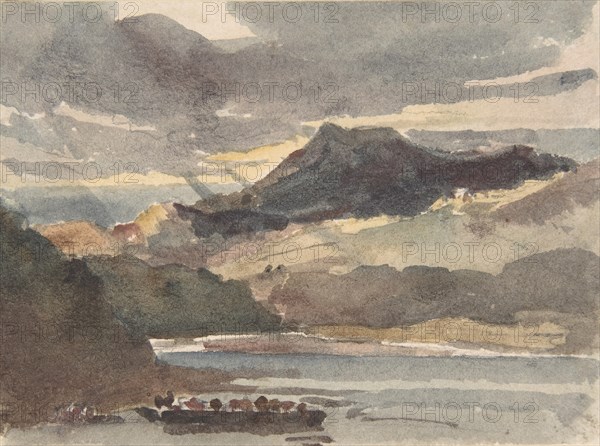 Study for "The Ferry", after 1829.