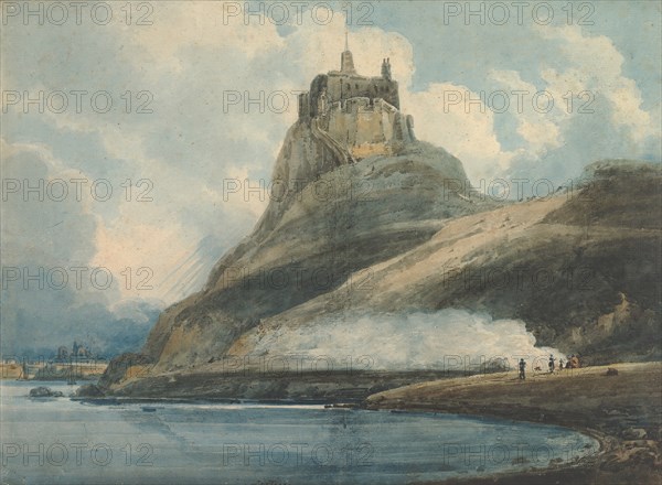 Lindisfarne Castle, Holy Island, Northumberland, 1796-97.