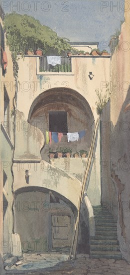 A House at Sorrento, mid-19th century.