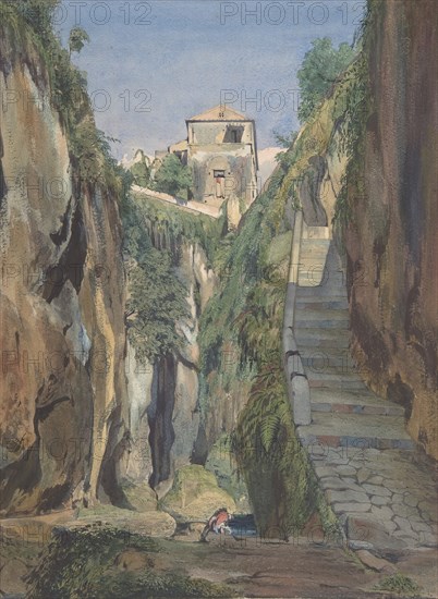 A Glen in Sorrento, mid-19th century.