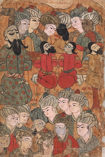 The Execution of the Brahmins, Folio from a Kalila wa Dimna, 18th century.