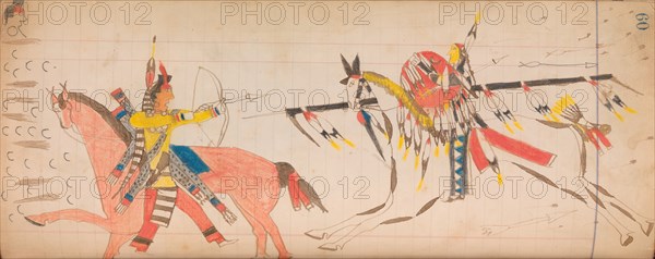 Maffet Ledger: Drawing, ca. 1874-81.