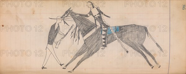 Maffet Ledger: Drawing, ca. 1874-81.