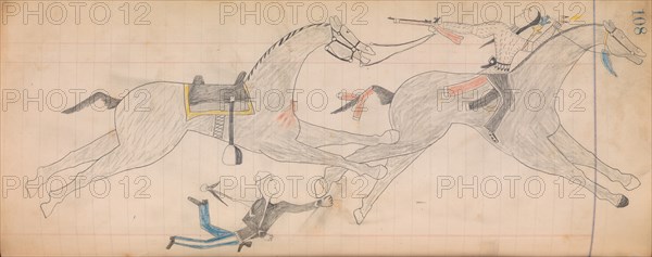 Maffet Ledger: Drawing, ca. 1874-81.