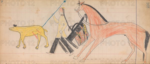 Maffet Ledger: Drawing, ca. 1874-81.