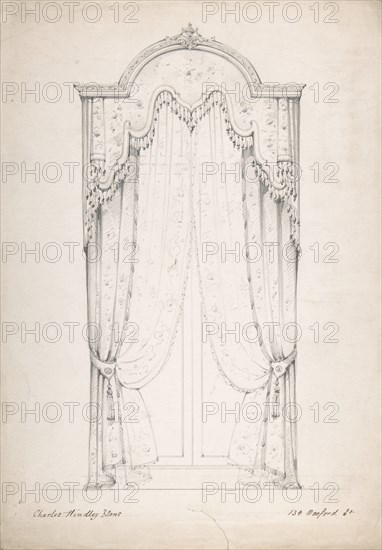 Design for Curtains, 1841-84.