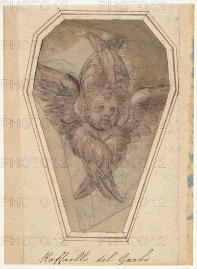 A Seraph (Cartoon for an Embroidery), 1466-1524.