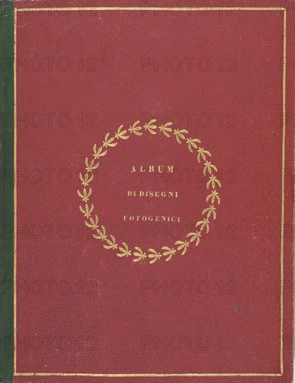 Album di disegni fotogenici, 1839-40.