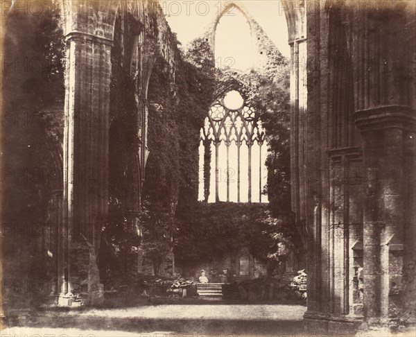 Interior, Tintern, 1857.