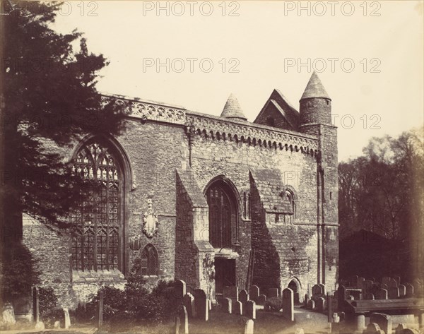 St. Peter's in the East, Oxford, 1859.