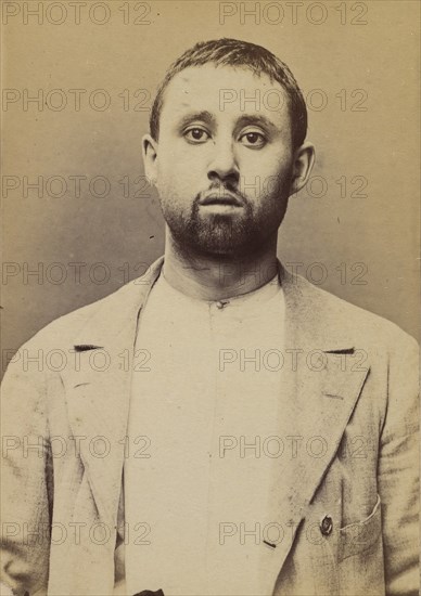 Berson. Samuel. 28 ans, né le 3/?/65 à Dinabourg (Russie). Tailleur d'habits. Anarchiste. 2/7/94. , 1894.