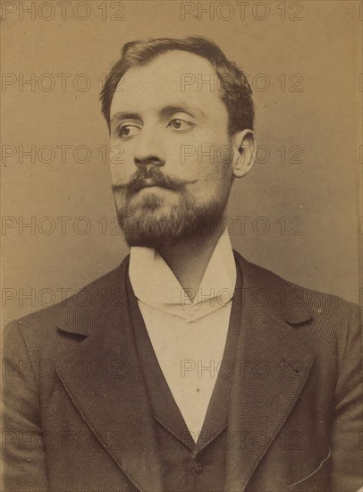 Bertani. Orsini. 24 ou 25 ans, né à Florence (Italie). Sans profession. Anarchiste. 18/3/94, 1894.