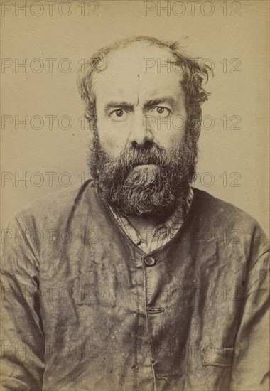 Dupuis. Augustin. 53 ans, né le 24/6/41 à Dourdan (Seine & Oise). Charron, forgeron. Anarchiste. 3/7/94. , 1894.