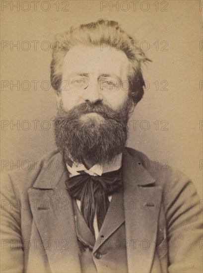 308. Novi. Ernest, Théodore. 32 ans, né à Nice (Alpes-Maritimes). Architecte. Anarchiste. 27/2/94., 1894.