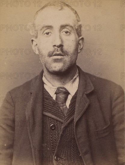 Ripert. Thomas. 33 ans, né à Marseille. Cocher. Anarchiste. 5/3/94., 1894.