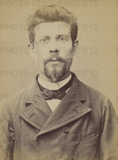 Grégoire. Alphonse. 27 ans, né à La Montagne (Loire-Inférieure). Mécanicien. Anarchiste. 2/7/94. , 1894.