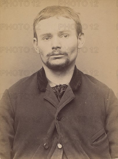 Rochet. Théophile. 24 ans, né à Rennes (Ille-et-Vilaine) le 7/6/69. Cordonnier. Anarchiste. 18/3/94. , 1894.