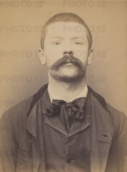 Ridou. Paul, François. 27 (ou 28) ans. ébéniste. Anarchiste. 8/3/94., 1894.