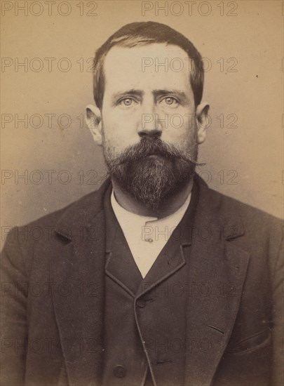 Mermin. Camille. 33 ans, né à La Havane (Cn Espagnoles). Rep. de cou. (?). Anarchiste. 9/3/94. , 1894.