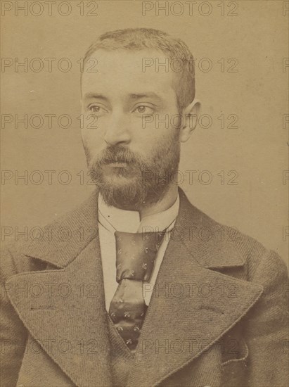 Dutheil. Louis. 29 ans, né le 28/7/64 à Maisonnais (Ht Vienne). Tailleur d'habits. Anarchiste. 3/7/94. , 1894.