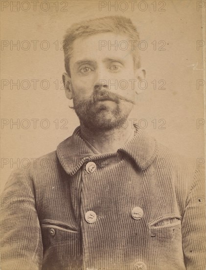 Segard. Philogone. 44 ans (35 ans inscrit sur la photo), né à Salond (Somme). Journaliste. Anarchiste. , 1891-95.
