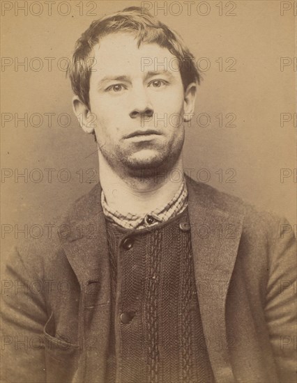 Wallays. Charles. 29 ans, né à Lille. Tailleur d'habits. Anarchiste. 9/3/94., 1894.