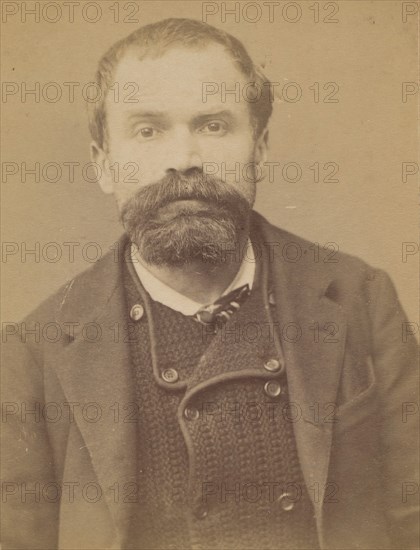 Vuagniaux. Alfred. 41 ans, né à Vucheron (Suisse). Cordonnier. Anarchiste. 2/3/94. , 1894.